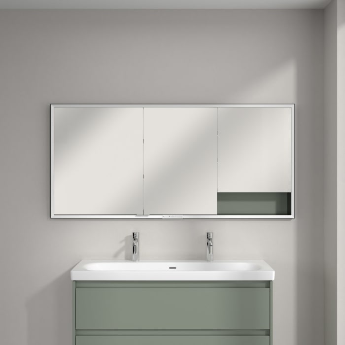 Villeroy & Boch My View+ Einbau-Spiegelschrank 160 x 75 cm