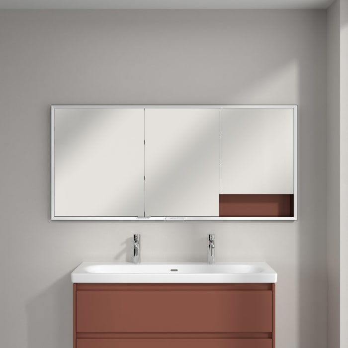 Villeroy & Boch My View+ Einbau-Spiegelschrank 160 x 75 cm