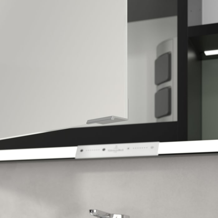 Villeroy & Boch My View+ Einbau-Spiegelschrank 80 x 75 cm