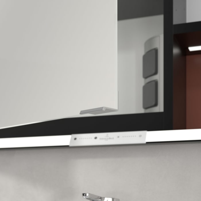 Villeroy & Boch My View+ Einbau-Spiegelschrank 80 x 75 cm