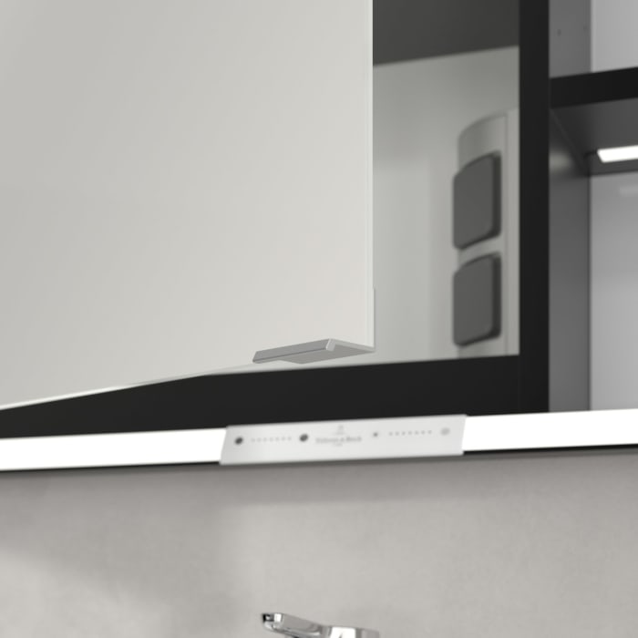 Villeroy & Boch My View+ Einbau-Spiegelschrank 80 x 75 cm