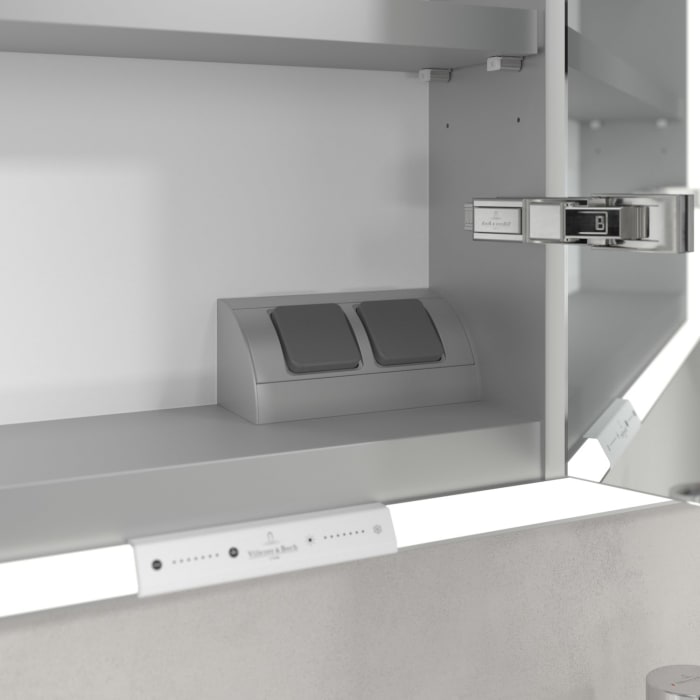 Villeroy & Boch My View+ Einbau-Spiegelschrank 120 x 75 cm