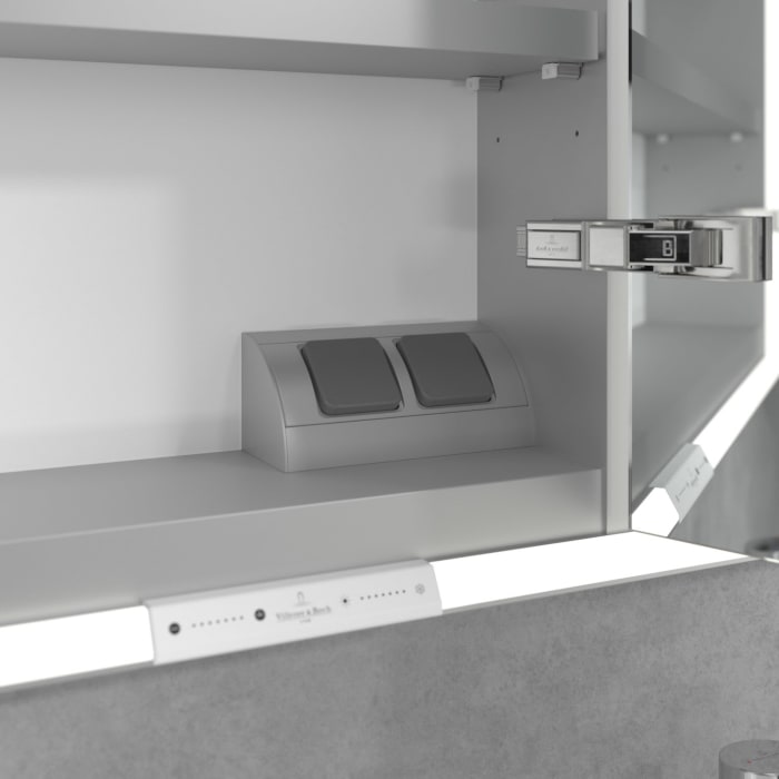 Villeroy & Boch My View+ Einbau-Spiegelschrank 120 x 75 cm