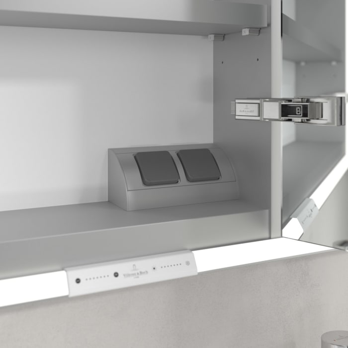 Villeroy & Boch My View+ Einbau-Spiegelschrank 140 x 75 cm