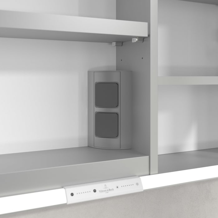 Villeroy & Boch My View+ Einbau-Spiegelschrank 80 x 75 cm