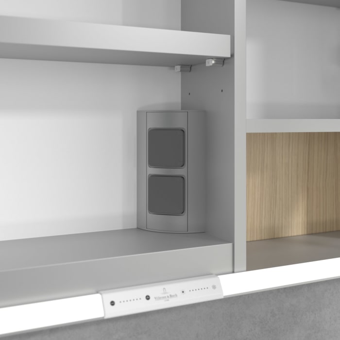 Villeroy & Boch My View+ Einbau-Spiegelschrank 80 x 75 cm