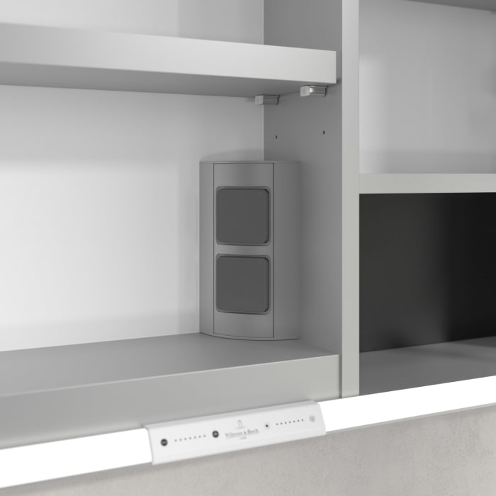 Villeroy & Boch My View+ Einbau-Spiegelschrank 80 x 75 cm