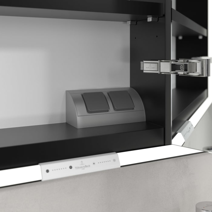 Villeroy & Boch My View+ Einbau-Spiegelschrank 120 x 75 cm