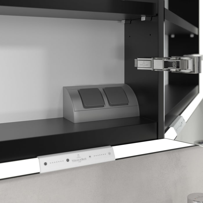 Villeroy & Boch My View+ Einbau-Spiegelschrank 120 x 75 cm