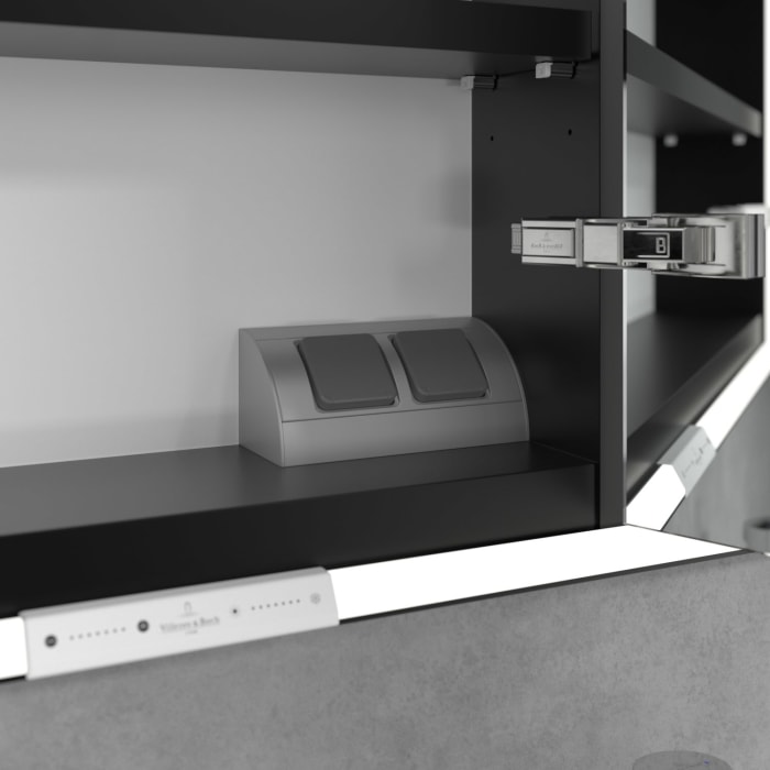 Villeroy & Boch My View+ Einbau-Spiegelschrank 130 x 75 cm