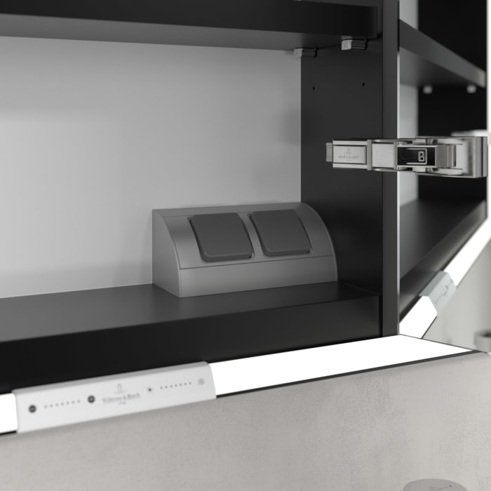 Villeroy & Boch My View+ Einbau-Spiegelschrank 130 x 75 cm