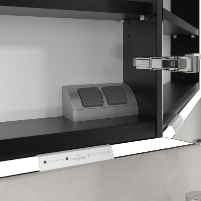 Villeroy & Boch My View+ Einbau-Spiegelschrank 140 x 75 cm