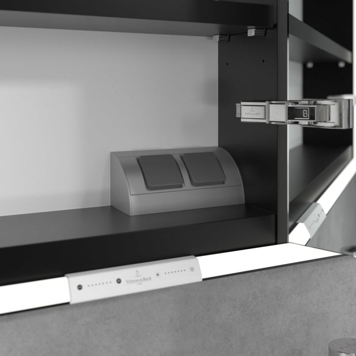 Villeroy & Boch My View+ Einbau-Spiegelschrank 140 x 75 cm