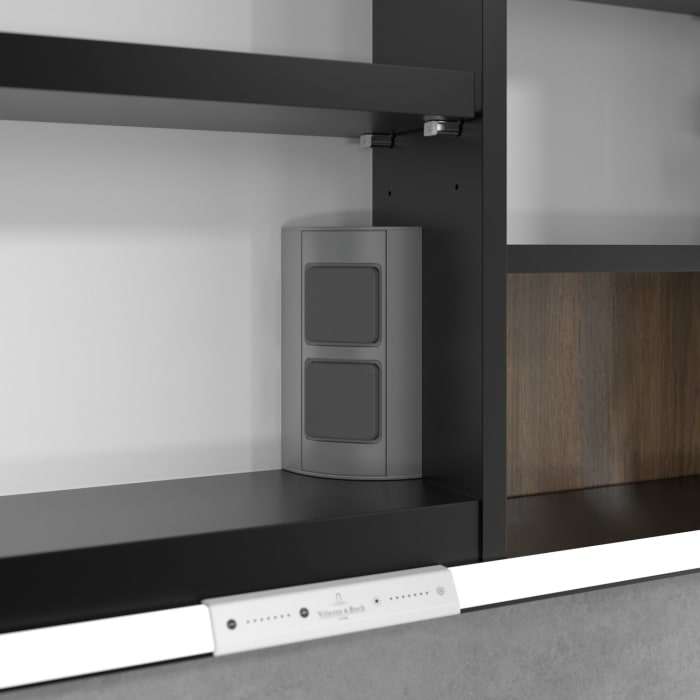 Villeroy & Boch My View+ Einbau-Spiegelschrank 80 x 75 cm