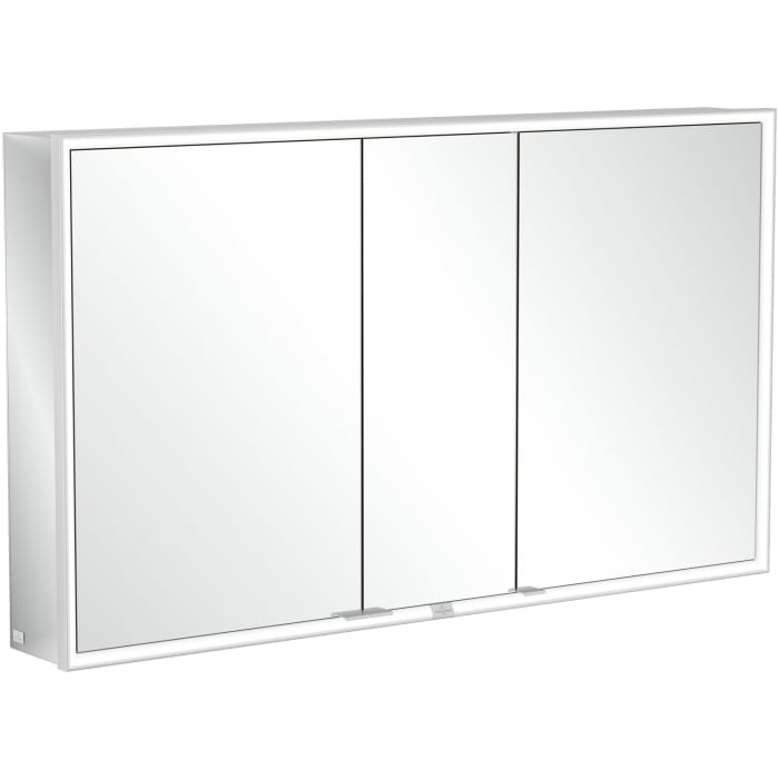 Villeroy & Boch My View Now Vorbau-Spiegelschrank 130 cm, 3 Türen, mit Sensordimmer