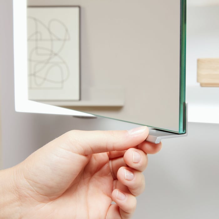 Villeroy & Boch My View Now Vorbau-Spiegelschrank 60 cm, 1 Tür Anschlag links, Smart Home fähig