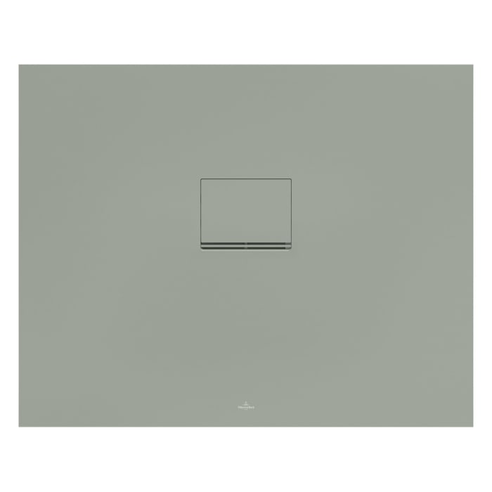 Villeroy & Boch Squaro Infinity Duschwanne 100 x 80 cm, lange Seite geschnitten