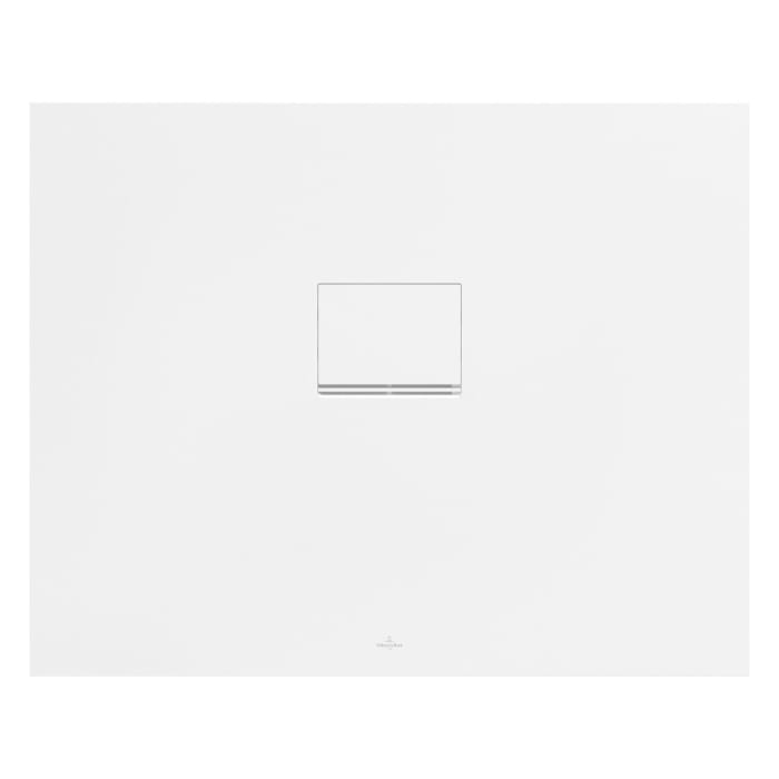 Villeroy & Boch Squaro Infinity Duschwanne 100 x 80 cm, lange Seite geschnitten