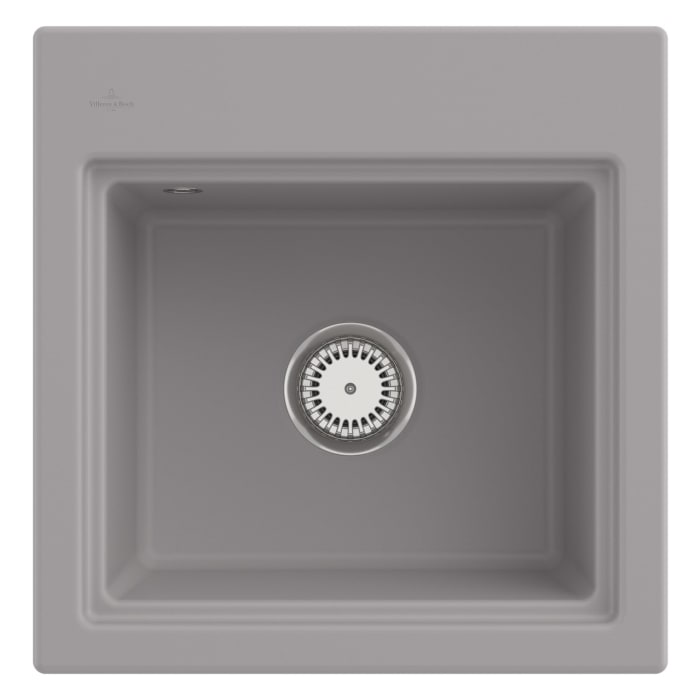 Villeroy & Boch Subway Style 50 S Einbauspüle, Ablaufgarnitur mit Handbetätigung