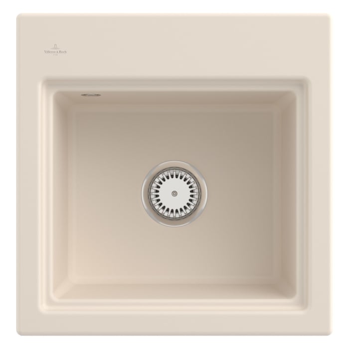 Villeroy & Boch Subway Style 50 S Einbauspüle, Ablaufgarnitur mit Excenterbetätigung