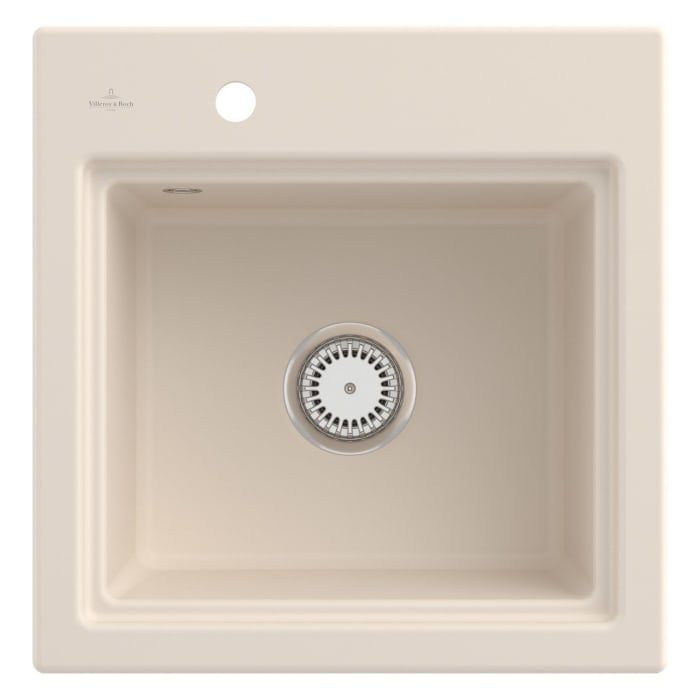 Villeroy & Boch Subway Style 50 S Einbauspüle, Ablaufgarnitur mit Excenterbetätigung