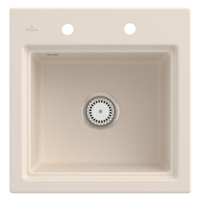 Villeroy & Boch Subway Style 50 S Einbauspüle, Ablaufgarnitur mit Excenterbetätigung