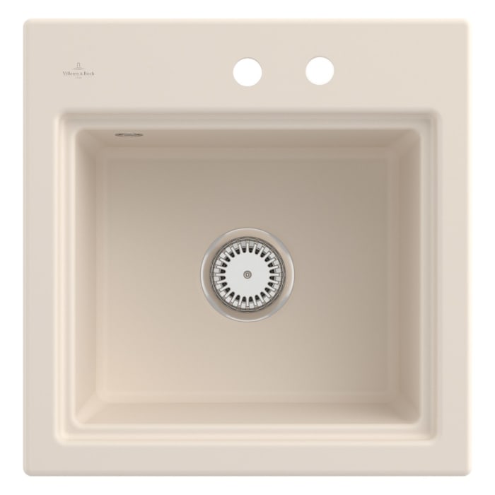 Villeroy & Boch Subway Style 50 S Einbauspüle, Ablaufgarnitur mit Excenterbetätigung