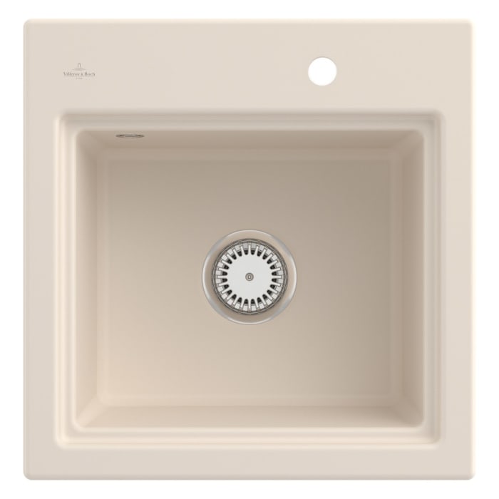 Villeroy & Boch Subway Style 50 S Einbauspüle, Ablaufgarnitur mit Excenterbetätigung