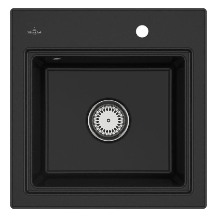 Villeroy & Boch Subway Style 50 S Einbauspüle, Ablaufgarnitur mit Excenterbetätigung