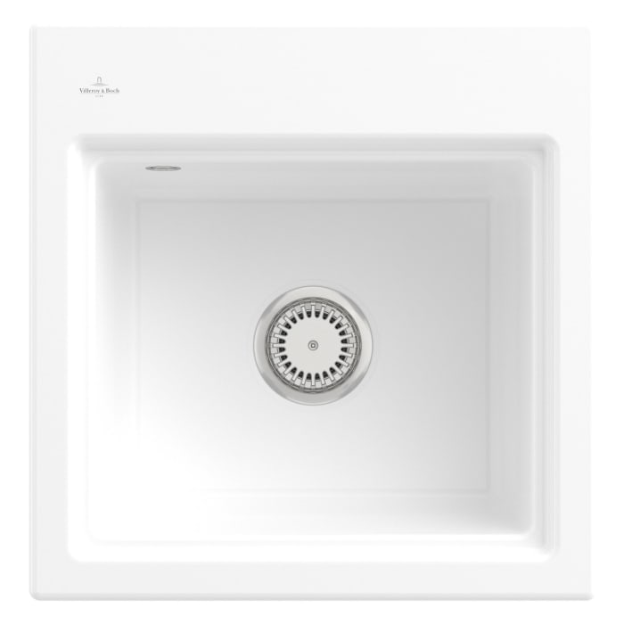 Villeroy & Boch Subway Style 50 S Einbauspüle, Ablaufgarnitur mit Excenterbetätigung