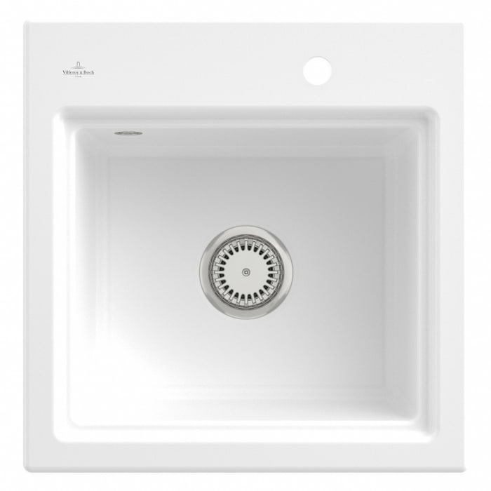 Villeroy & Boch Subway Style 50 S Einbauspüle, Ablaufgarnitur mit Excenterbetätigung