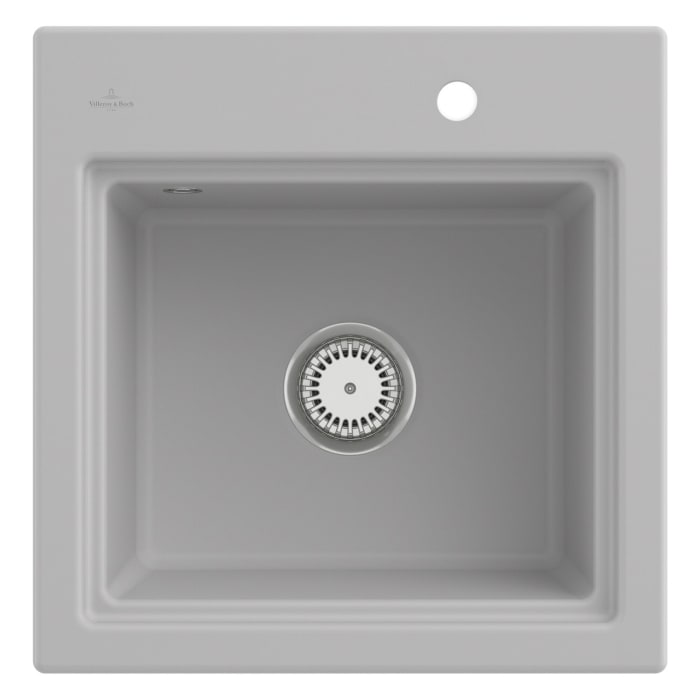 Villeroy & Boch Subway Style 50 S Einbauspüle, Ablaufgarnitur mit Excenterbetätigung