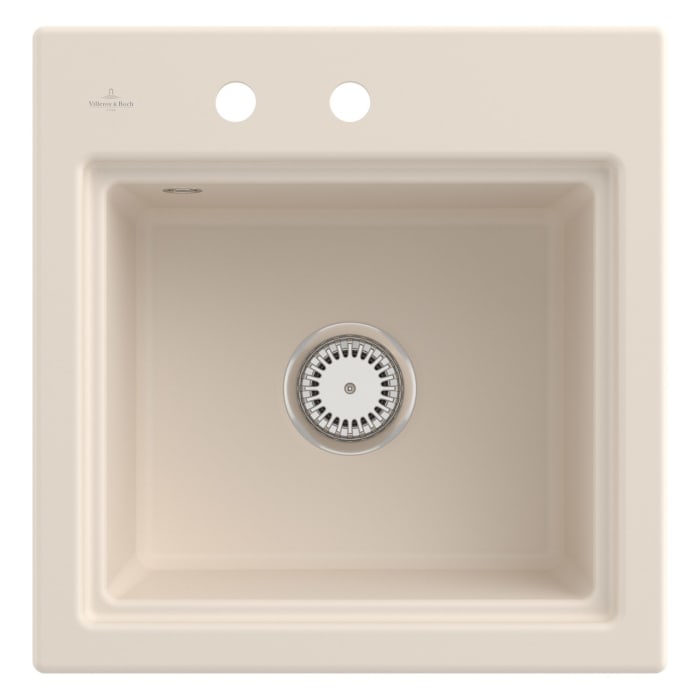 Villeroy & Boch Subway Style 50 S Einbauspüle, Ablaufgarnitur mit Excenterbetätigung