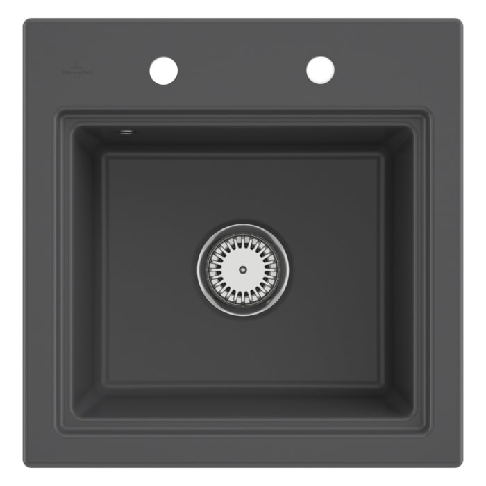 Villeroy & Boch Subway Style 50 S Einbauspüle, Ablaufgarnitur mit Excenterbetätigung