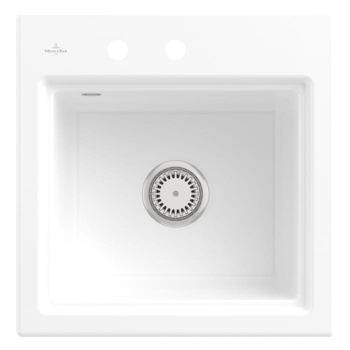 Villeroy & Boch Subway Style 50 S Einbauspüle, Ablaufgarnitur mit Excenterbetätigung