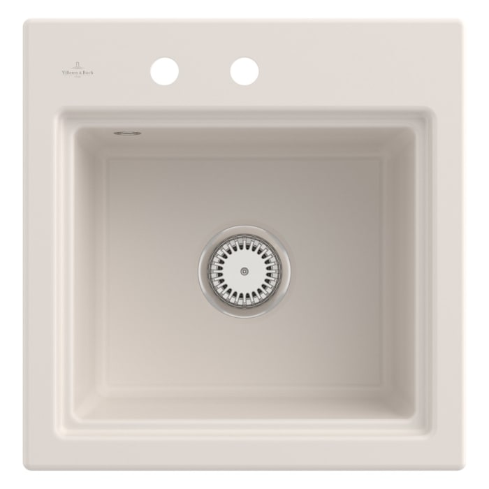 Villeroy & Boch Subway Style 50 S Einbauspüle, Ablaufgarnitur mit Excenterbetätigung