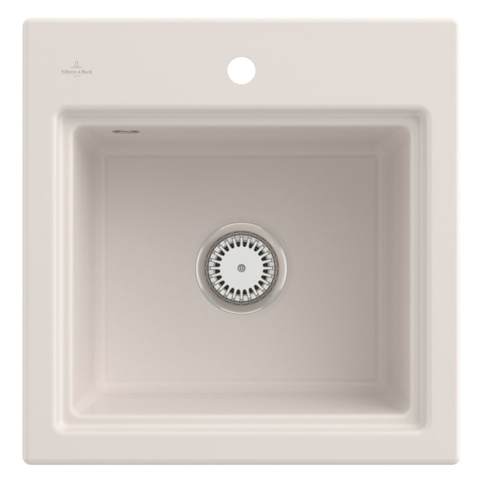 Villeroy & Boch Subway Style 50 S Einbauspüle, Ablaufgarnitur mit Excenterbetätigung