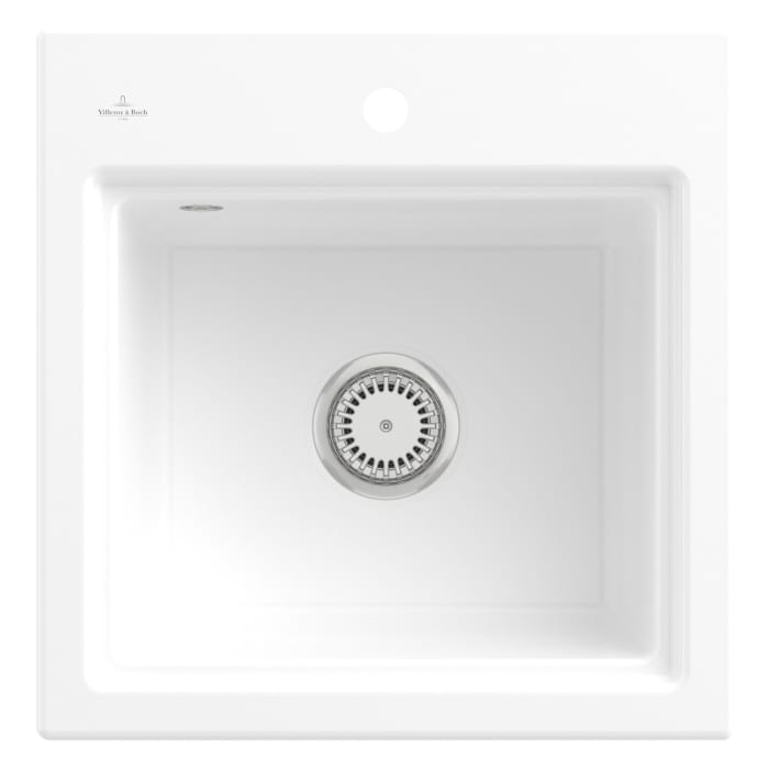 Villeroy & Boch Subway Style 50 S Einbauspüle, Ablaufgarnitur mit Excenterbetätigung