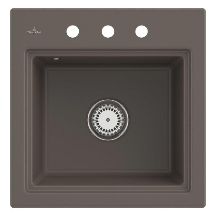 Villeroy & Boch Subway Style 50 S Einbauspüle, Ablaufgarnitur mit Excenterbetätigung