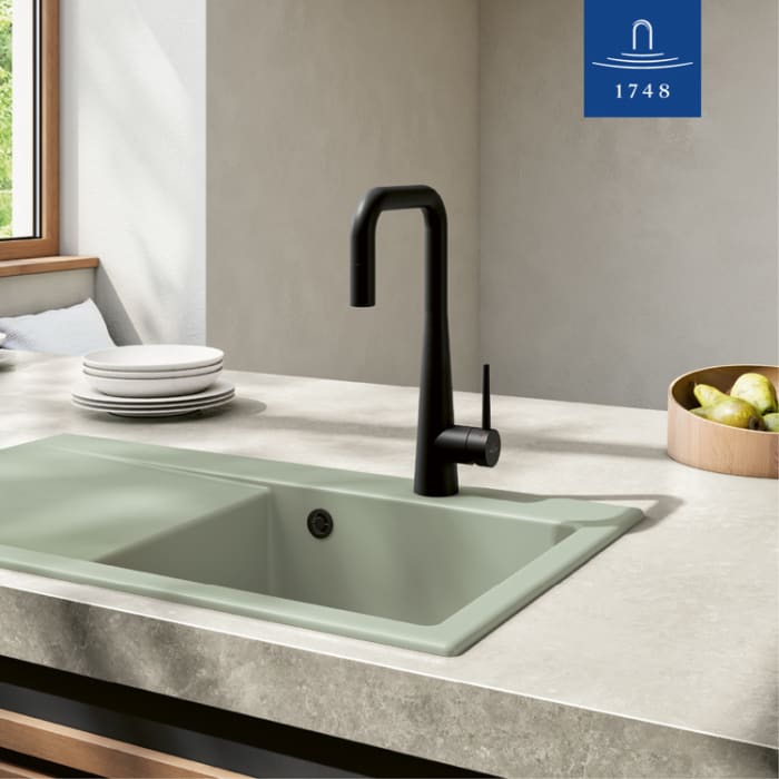 Villeroy & Boch Konic Einhebel-Küchenarmatur mit Schlauchbrause
