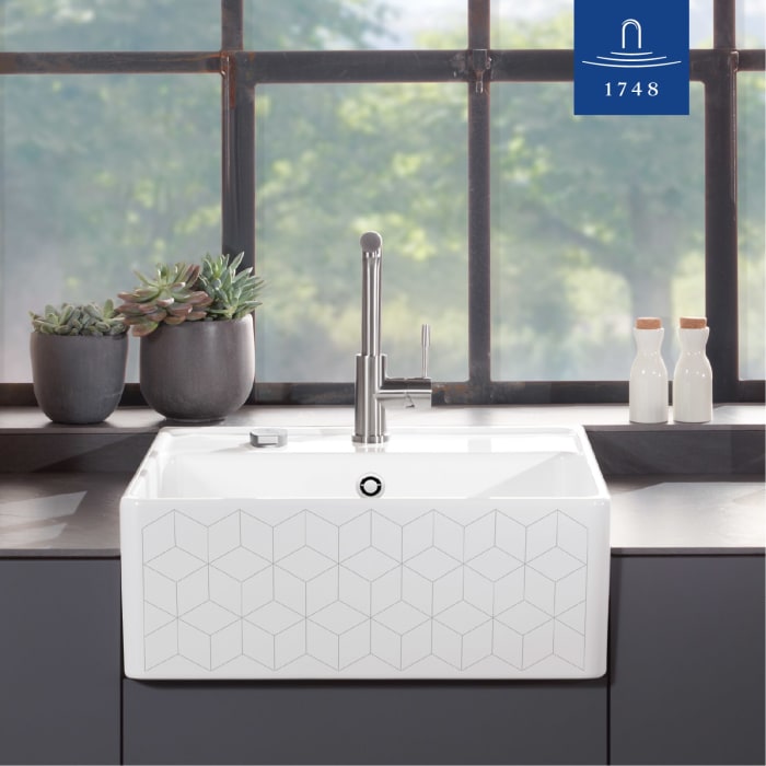 Villeroy & Boch Steel Shower Window Küchenarmatur, aus Edelstahl