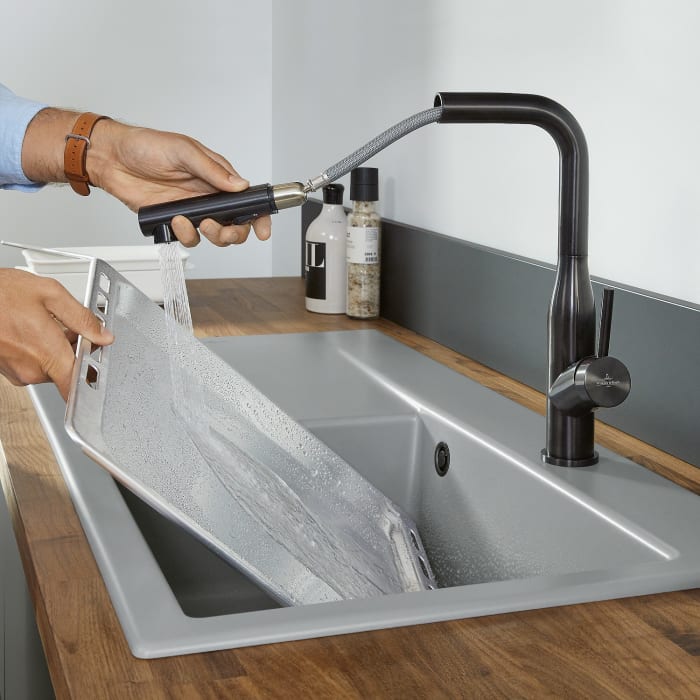 Villeroy & Boch Subway Style Shower Einhebel-Küchenarmatur