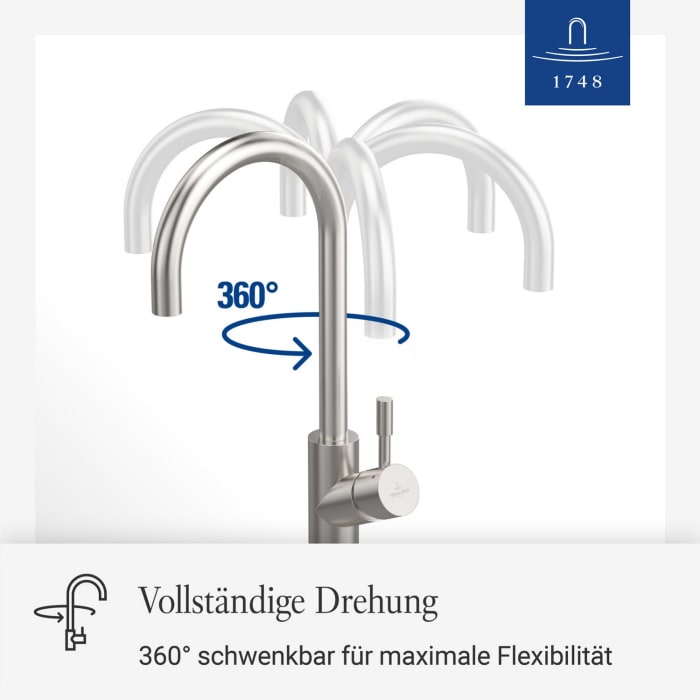Villeroy & Boch Umbrella Einhebel-Küchenarmatur