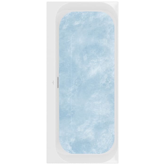 Villeroy & Boch Loop & Friends Square Duo Badewanne 170 x 75 cm, Combipool Comfort, Technik Position 1