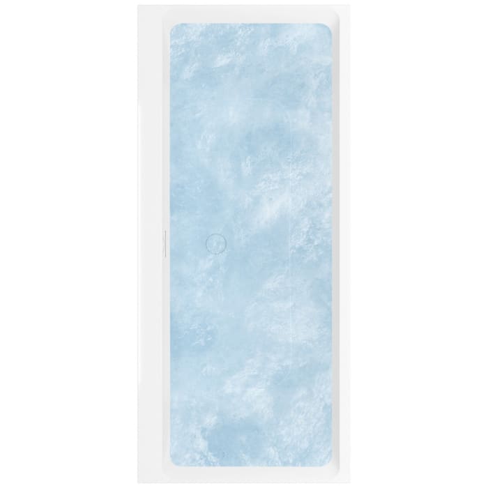 Villeroy & Boch Subway 3.0 Duo Badewanne 180 x 80 cm, Combipool Entry, Technik Position 1