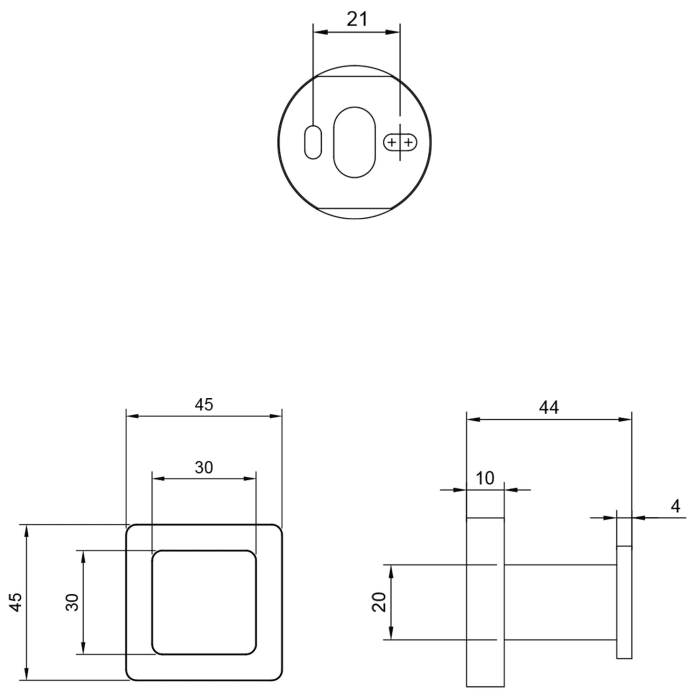Villeroy & Boch Elements - Striking Handtuchhaken