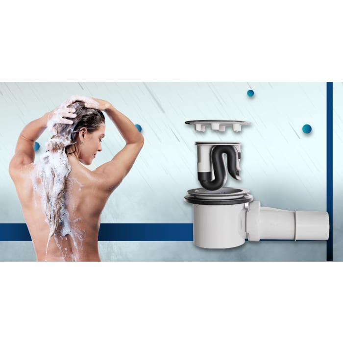 Visolva Deckel für Duschsiphon