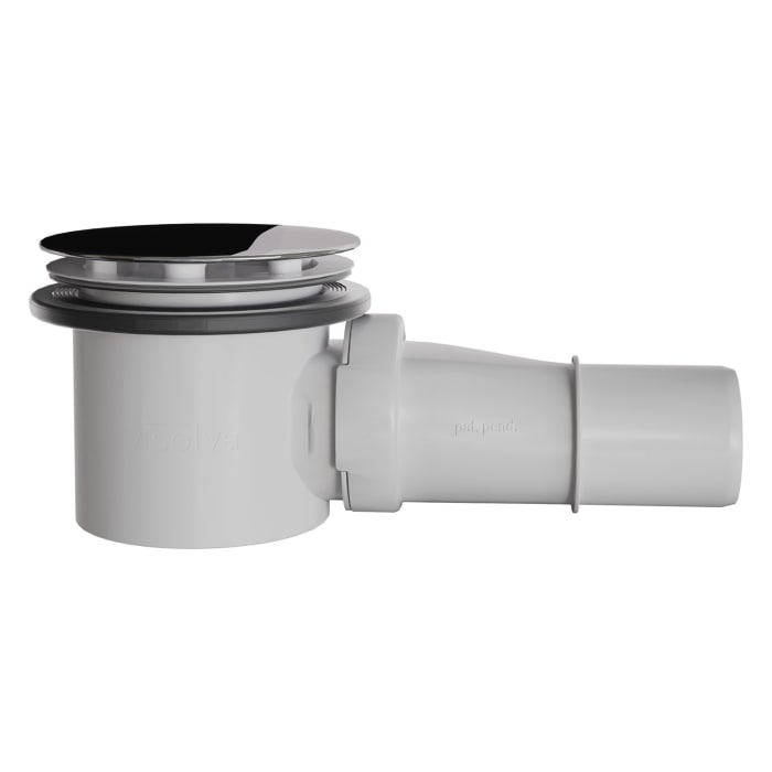 Visolva Flow reinigungsfreier Siphon mit Deckel