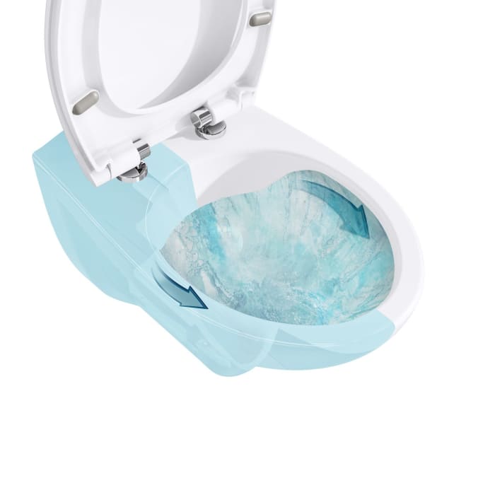 VitrA Options Norm Wand-WC SpinFlush 35,5 x 54 cm