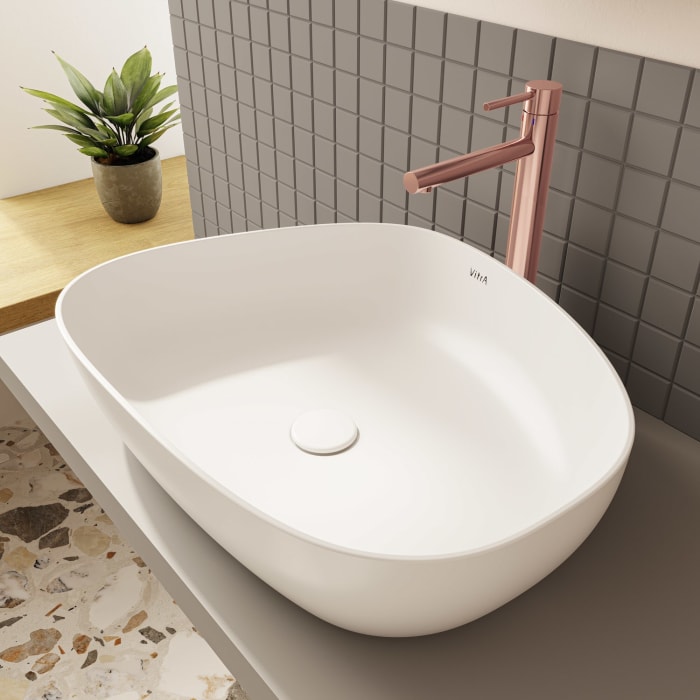 VitrA Options Outline Aufsatzschale asymetrisch 55 x 43 cm